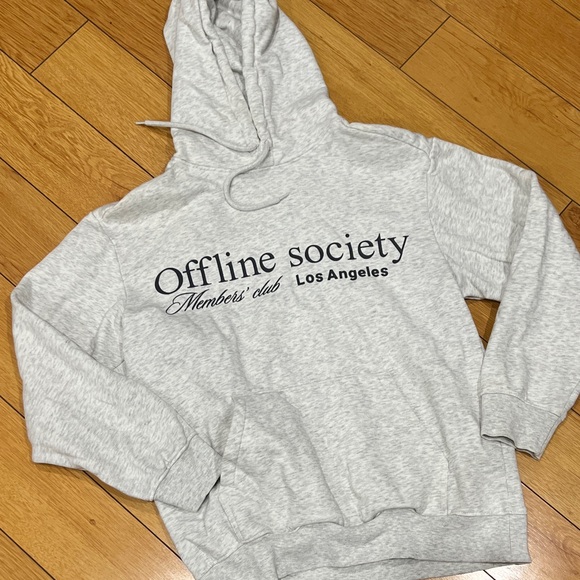 H&M Gray Men's Hoodie size S good condition - Picture 4 of 4